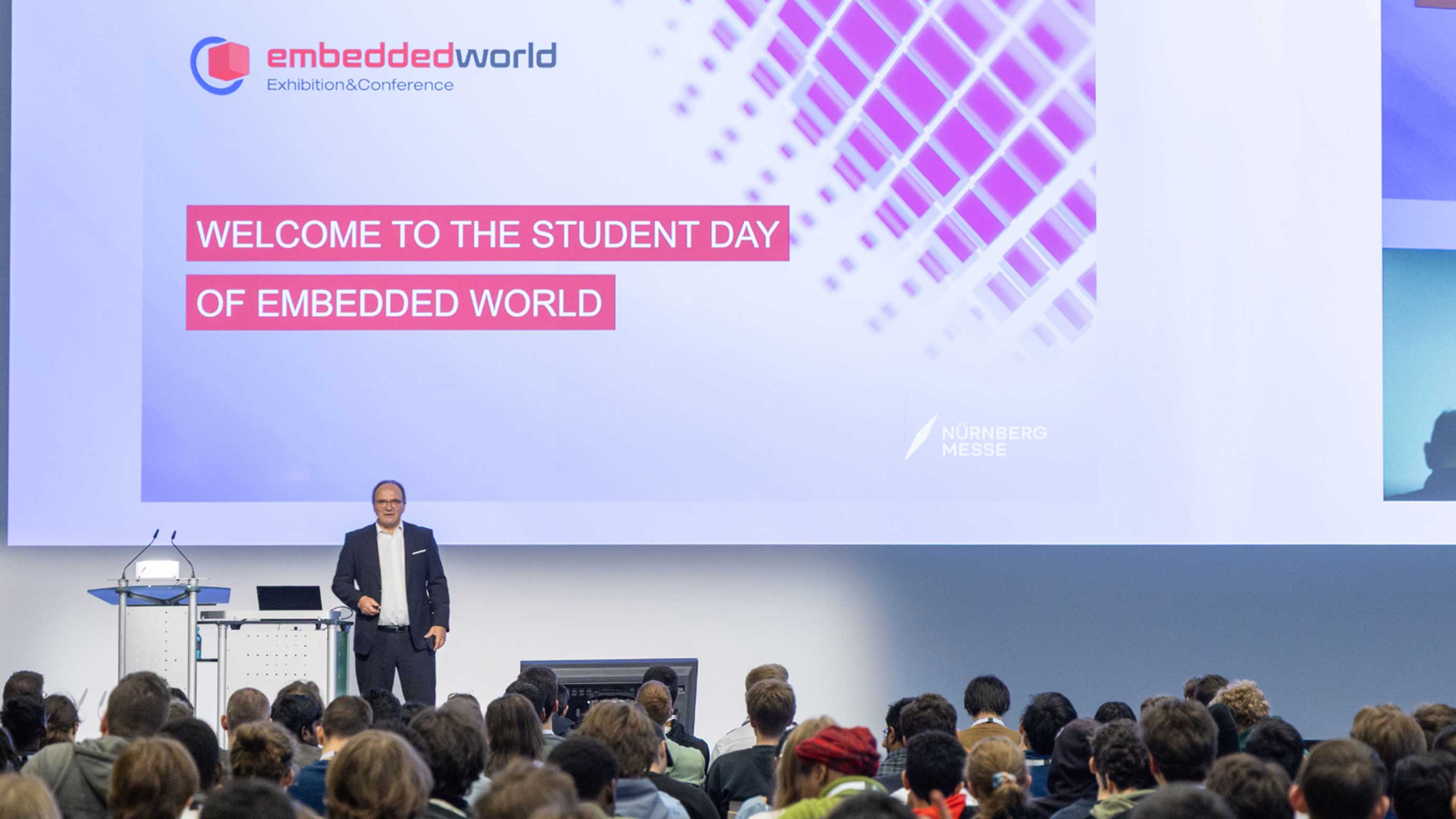 Welcome Speech at the Student Day of embedded world